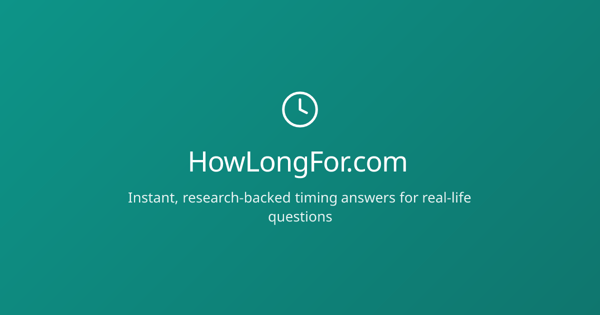HowLongFor.com logo